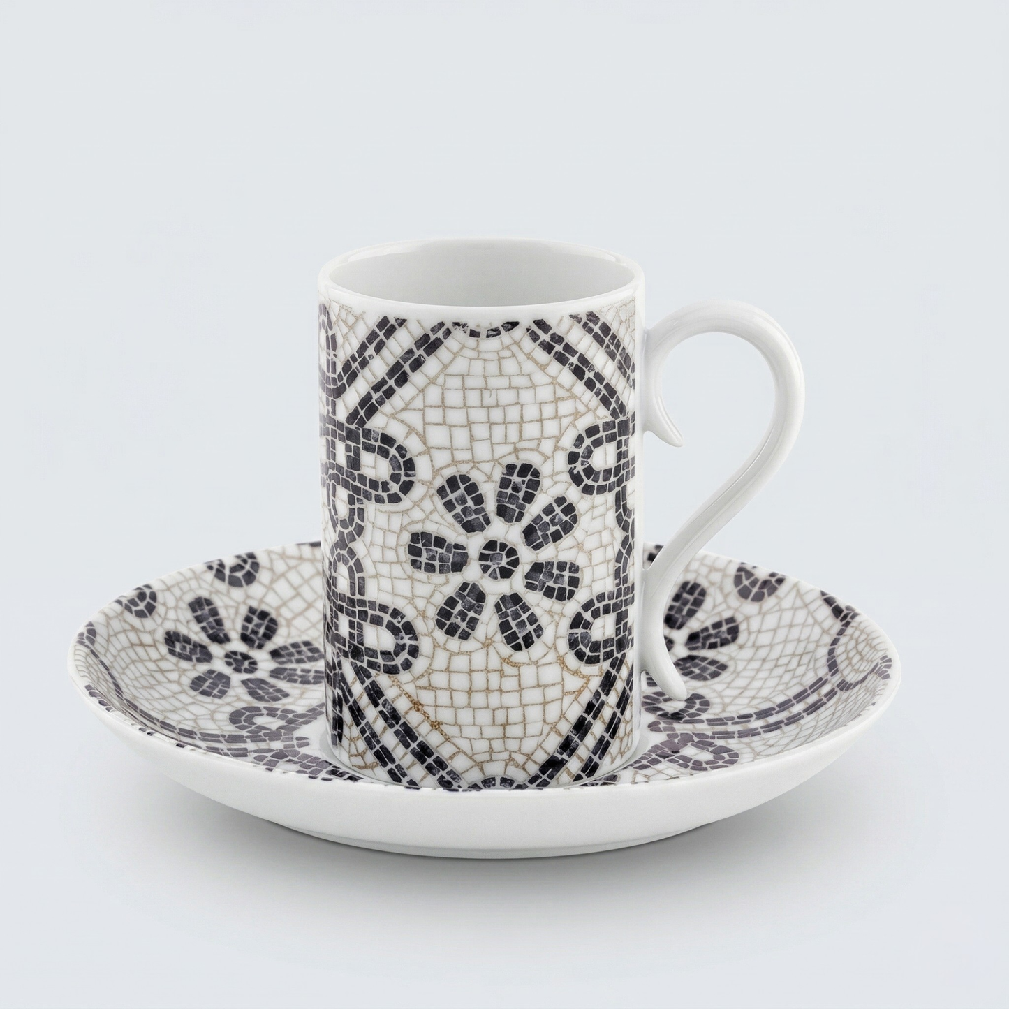 Conjunto 4 Chávenas de Café Vista Alegre Calçada Portuguesa – Porcelana