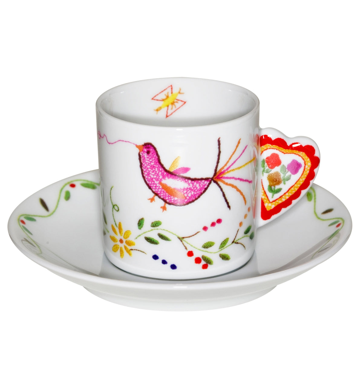 Chávena de Café e Pires Vista Alegre Vila Verde – Porcelana
