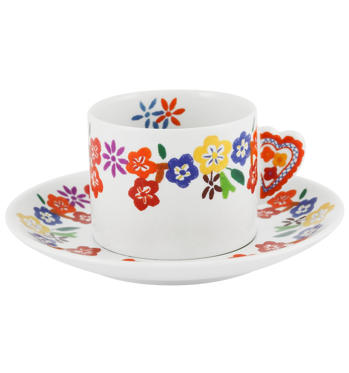 Chávena de Chá e Pires Vista Alegre Vila Verde – Porcelana