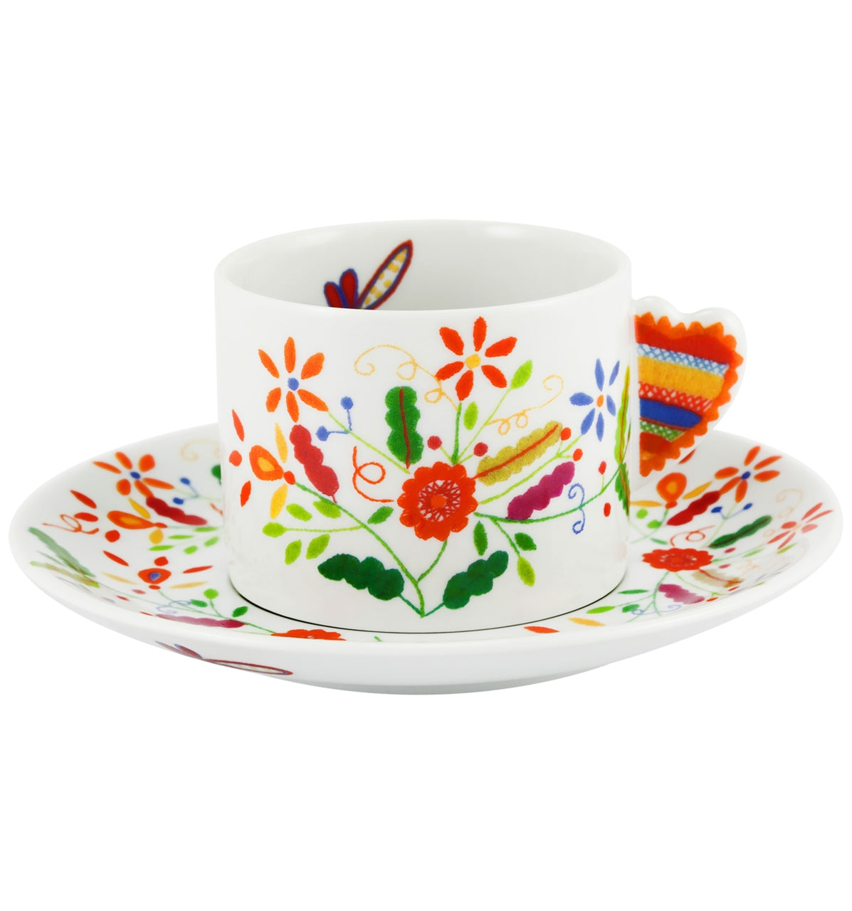 Chávena de Chá e Pires Vista Alegre Vila Verde – Porcelana