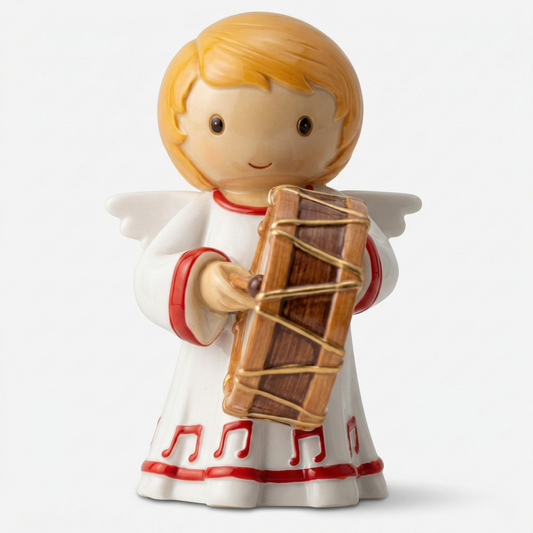 Musician Angel Figurine – Hand-Painted, 6 Instruments