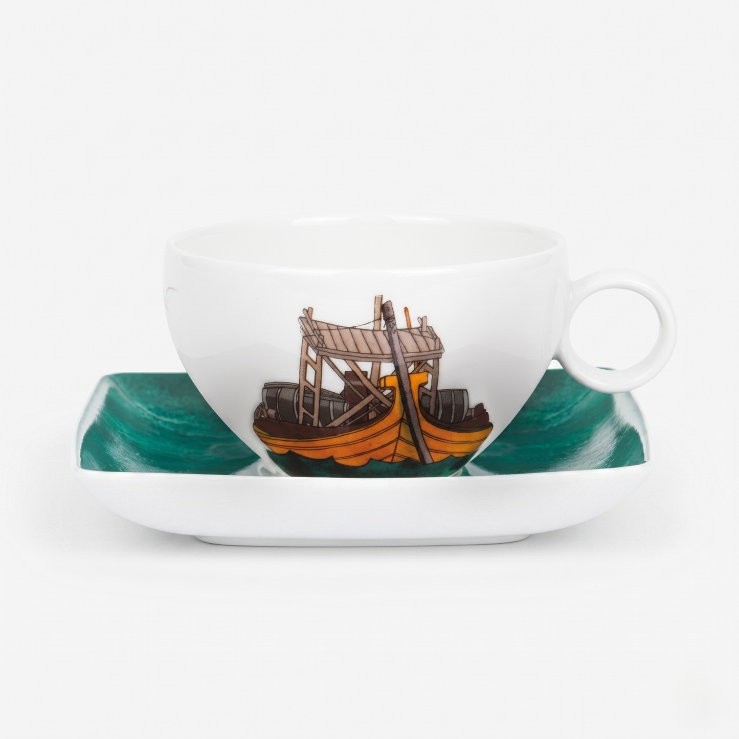 Conjunto 2 Chávenas de Chá Vista Alegre Alma do Porto – Porcelana