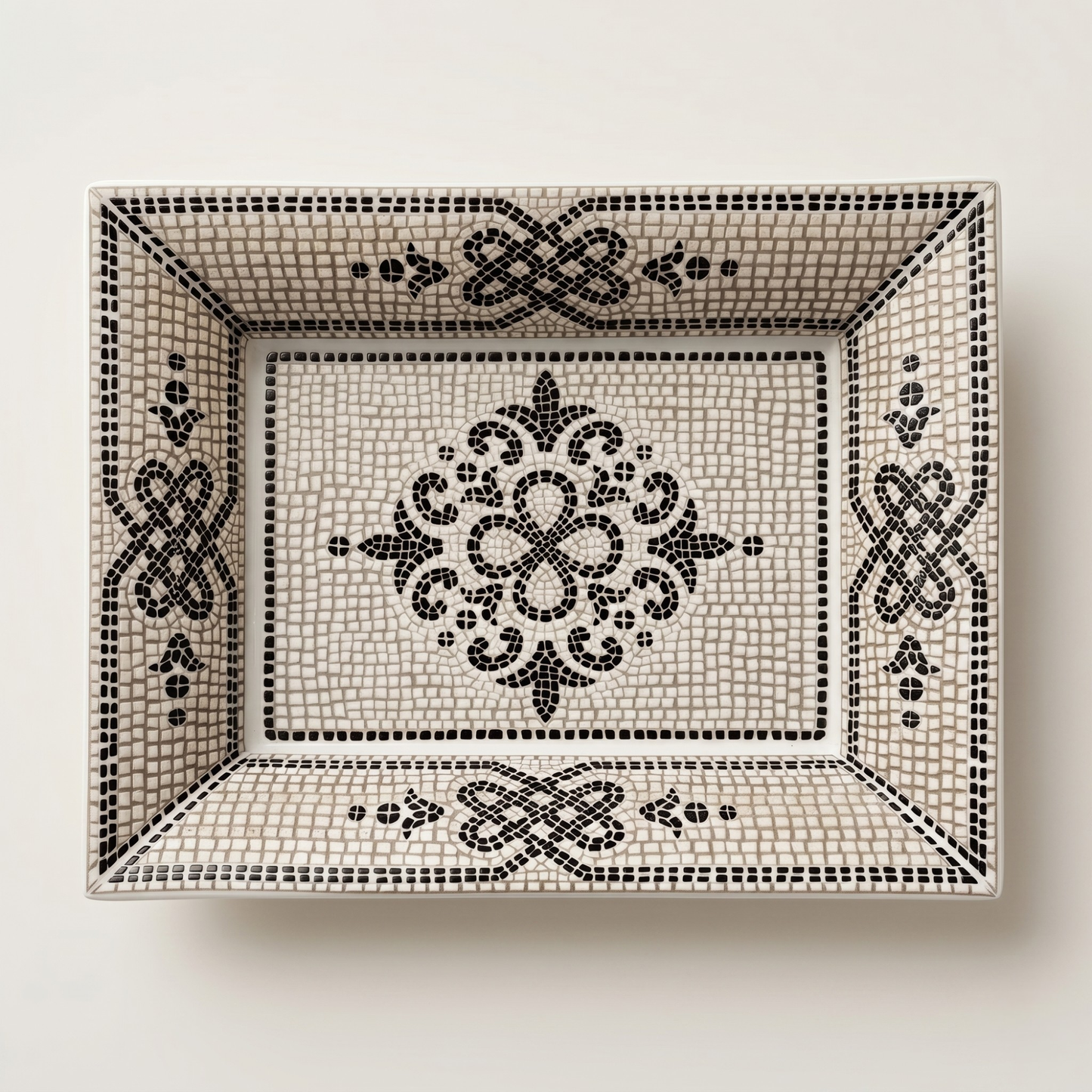 Vista Alegre Calçada Portuguesa Rectangular Tray – Porcelain