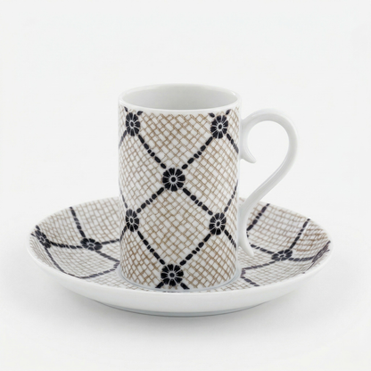 Conjunto 4 Chávenas de Café Vista Alegre Calçada Portuguesa – Porcelana
