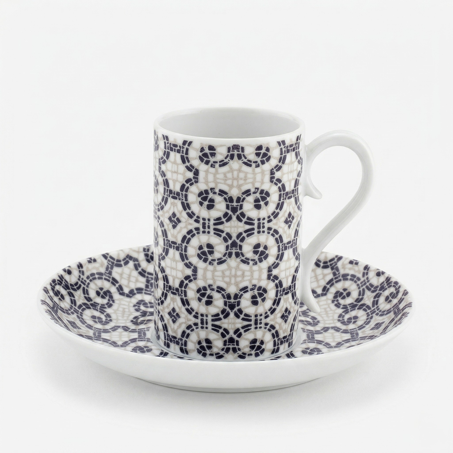Conjunto 4 Chávenas de Café Vista Alegre Calçada Portuguesa – Porcelana