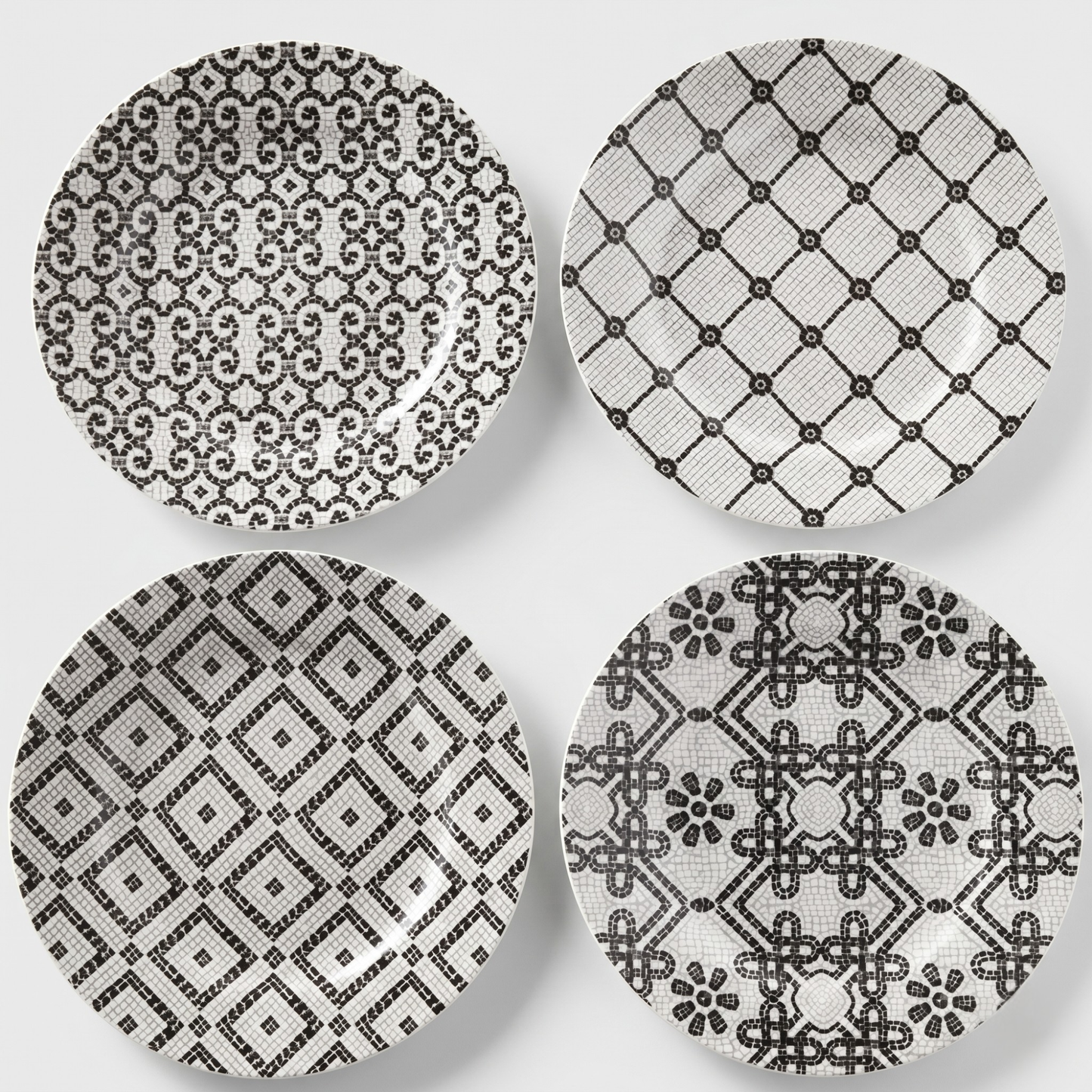 Vista Alegre Calçada Portuguesa Dessert Plates Set of 4 – Porcelain
