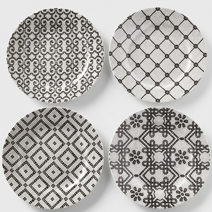 Vista Alegre Calçada Portuguesa Dessert Plates Set of 4 – Porcelain