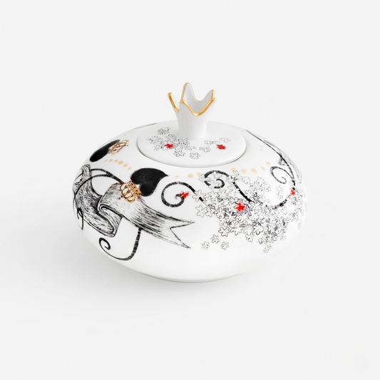 Açucareiro Vista Alegre Rainhas de Portugal – Porcelana