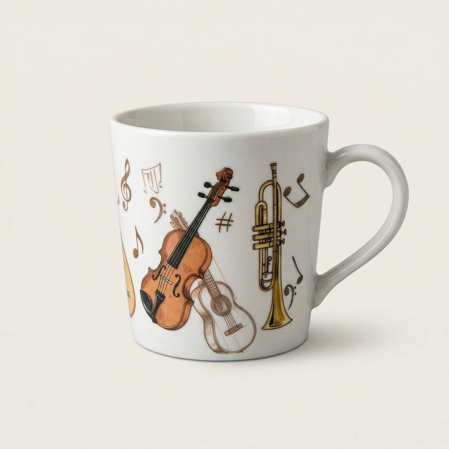 Musical Espresso Cup Set – Porcelain, Instrument Design
