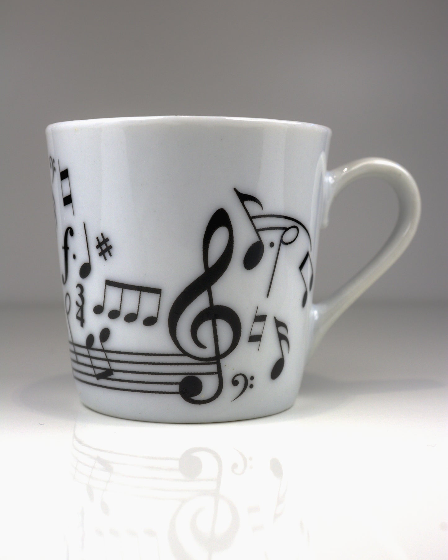 Chávena de Café Musical com Pires