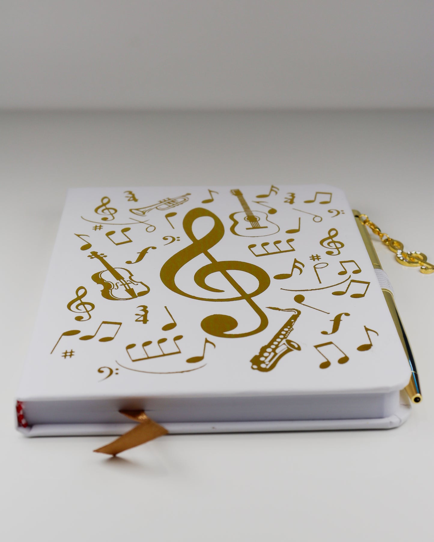 Caderno Musical com Caneta