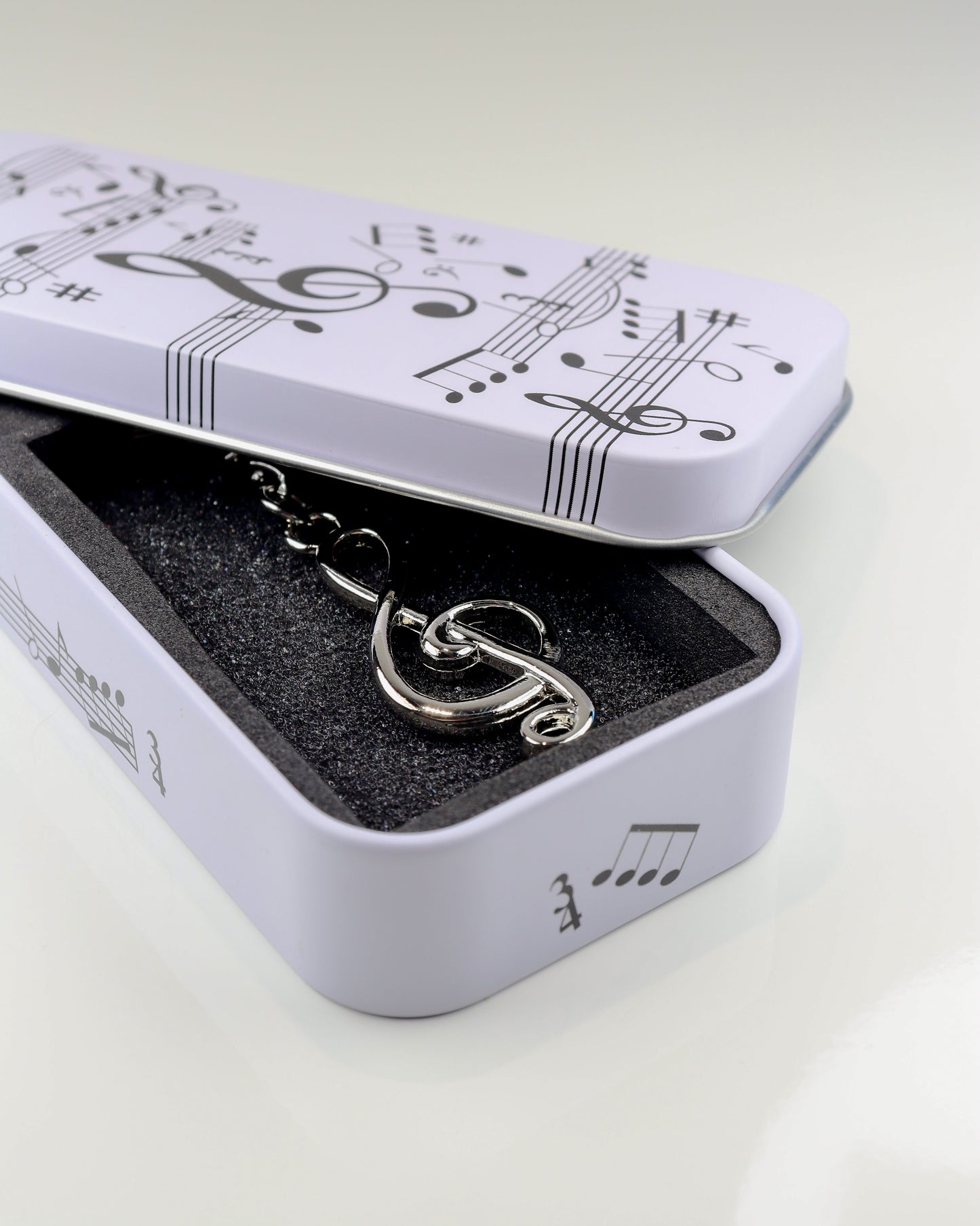 Porta-Chaves de Clave de Sol em Metal