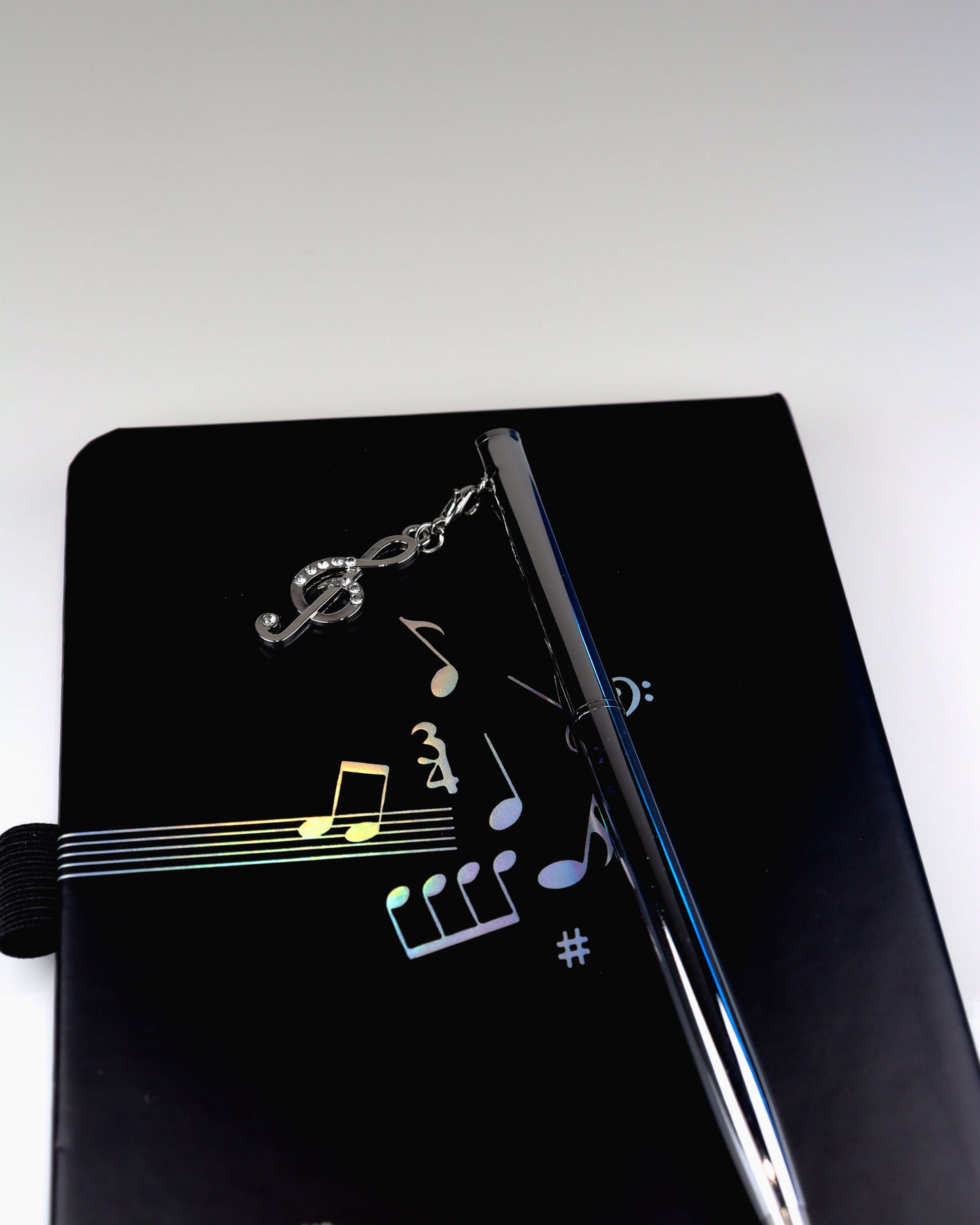 Caderno Musical com Caneta