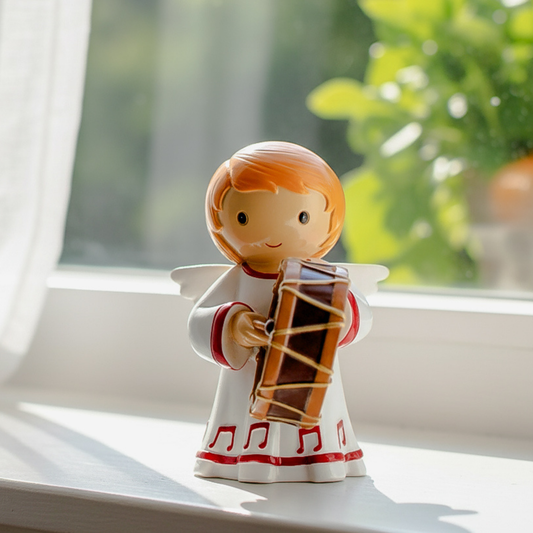 Musician Angel Figurine – Hand-Painted, 6 Instruments