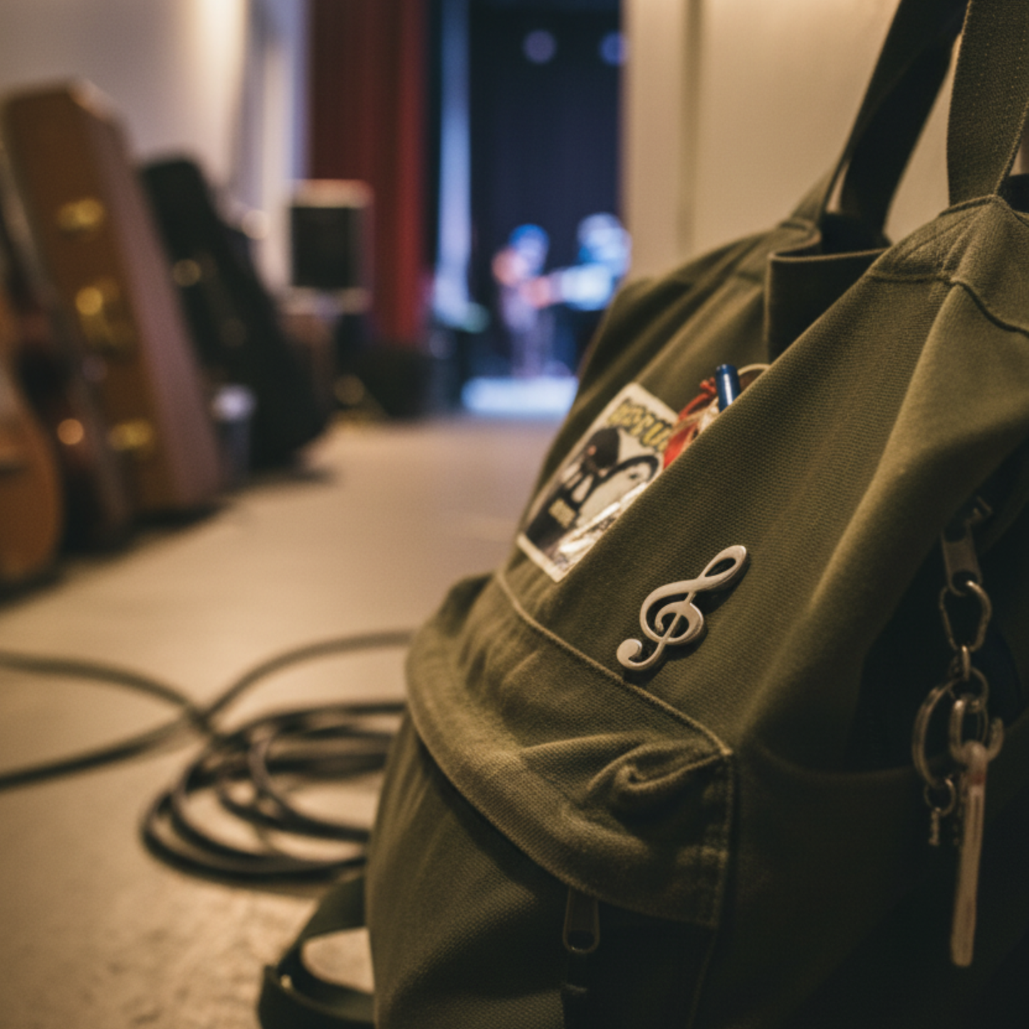 Treble Clef Pin – Everyday Music Badge