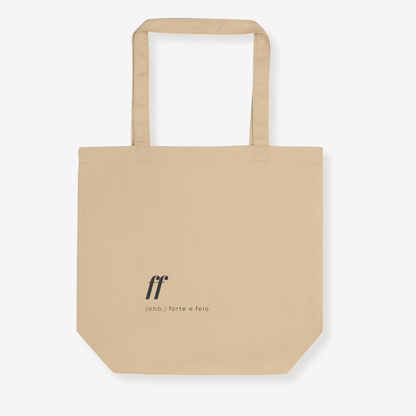 Fortissimo Tote Bag – Organic Cotton, Music Design