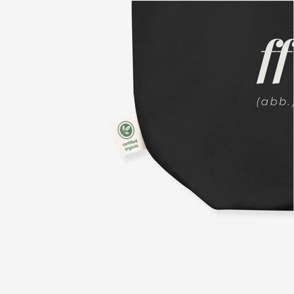 Fortissimo Tote Bag – Organic Cotton, Music Design