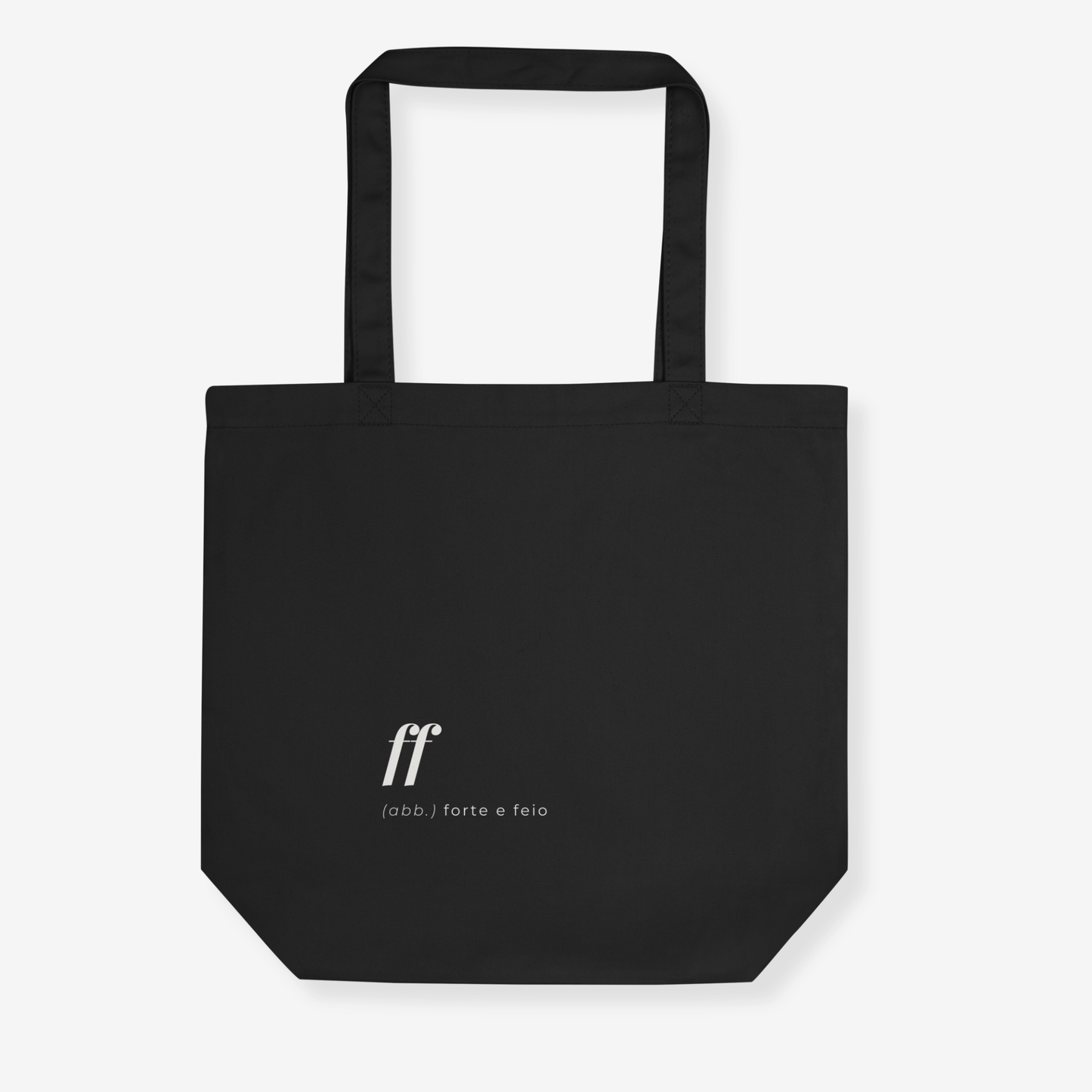 Fortissimo Tote Bag – Organic Cotton, Music Design